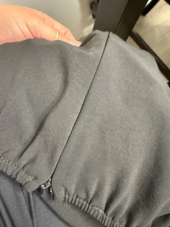 The Impeccable Pig Black Ruffle-Trim Spaghetti Strap Mini Dress - Picture 5 of 6